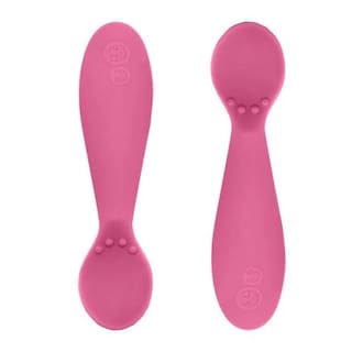 Foto 1 | Foto 1 | Cucharas Entrenadoras Ezpz Tiny Rosa 6m+ Silicona