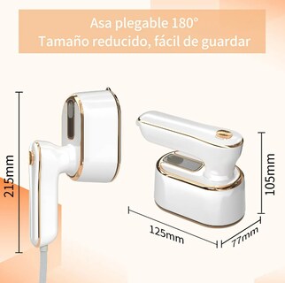 Foto 4 | Foto 4 | Plancha De Vapor Portátil Xtellar Blanco Para Ropa De 1000w
