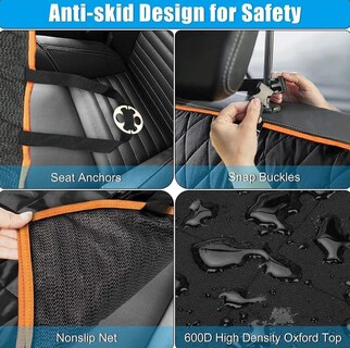 Foto 2 | Foto 2 | Funda Protector Cubre Asiento Para Mascotas Modelo Negro