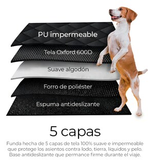 Foto 3 | Foto 3 | Cubre Asiento para Mascota de Auto