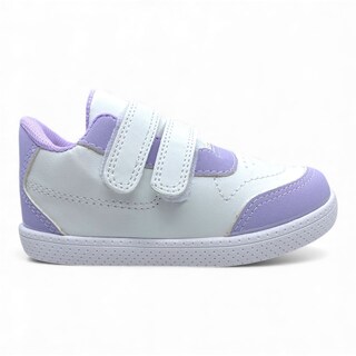 Foto 1 | Foto 1 | Tenis Infantil Con Velcro Blanco Y Lila