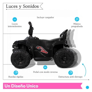 Foto 4 | Foto 4 | Carro Montable Eléctrico Moto Cuatrimoto Nino Tek-388