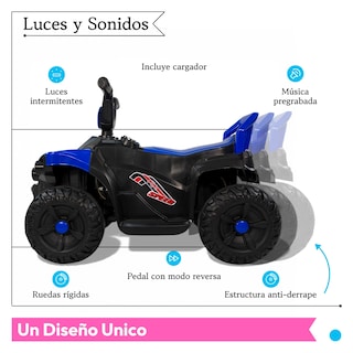 Foto 4 | Foto 4 | Carro Montable Eléctrico Moto Cuatrimoto Nino Tek-388