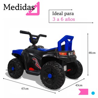 Foto 5 | Foto 5 | Carro Montable Eléctrico Moto Cuatrimoto Nino Tek-388