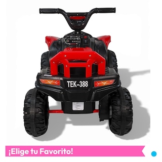 Foto 6 | Foto 6 | Carro Montable Eléctrico Moto Cuatrimoto Nino Tek-388