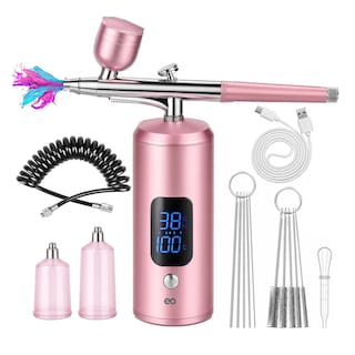 Foto 1 | Foto 1 | Kit Aerógrafo Compresor de Aire Portátil Recargable Eo Safe Imports Esi-23013 Rosa