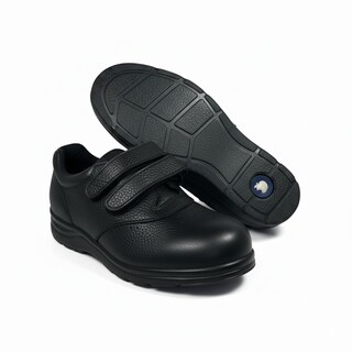 Foto 1 | Foto 1 | Zapato Big Apple 310 W Negro Institucional Mujer Piel Suave