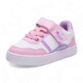 Foto 2 | Foto 2 | Tenis Golden Shoes Mak Iii Rosa Blanco Casual Niña