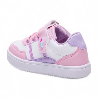 Foto 3 | Foto 3 | Tenis Golden Shoes Mak Iii Rosa Blanco Casual Niña