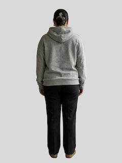 Foto 3 | Foto 3 | Sudadera Oversize Cómoda Versátil Sud-1021 Gris Oscuro Capucha Y Bolsillo Frontal Para Mujer