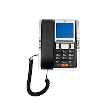 Teléfono Fijo Lab.g 8028 Negro Y Plateado