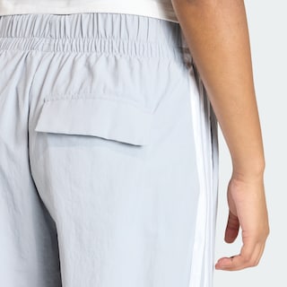 Foto 4 | Foto 4 | Pants Essentials 3 Franjas Lifestyle Parachute Tejido Adidas Gris Mujer