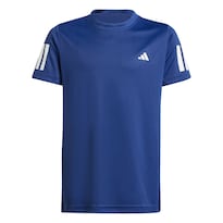 Playera De Tenis Club 3 Franjas Para Niños Adidas Azul Niños