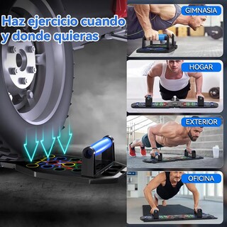 Foto 2 | Foto 2 | Kit Tabla Push Up Eo Safe Imports Esi-23211 Negro