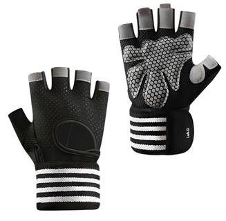 Foto 1 | Foto 1 | Guantes Lab.g Gym Tacticos Pesas Crossfit Hombre Talla G Negro