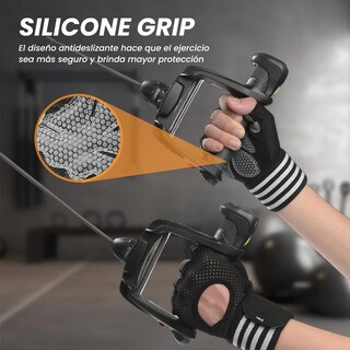 Foto 2 | Foto 2 | Guantes Lab.g Gym Tacticos Pesas Crossfit Hombre Talla G Negro