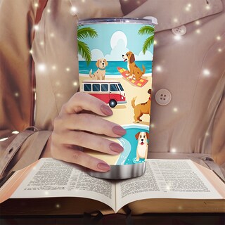 Foto 6 | Foto 6 | Taza De Viaje Oasisdream Vaso De Acero Inoxidable 600 Ml Con Tapa - Venta Internacional.