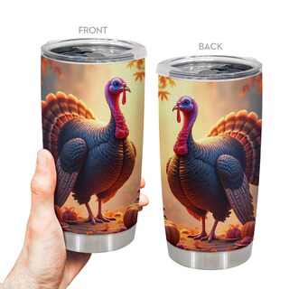 Foto 1 | Foto 1 | Taza De Viaje Oasisdream Vaso De 600 Ml Con Estampado De Pavo - Venta Internacional.