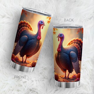 Foto 3 | Foto 3 | Taza De Viaje Oasisdream Vaso De 600 Ml Con Estampado De Pavo - Venta Internacional.