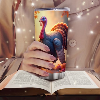 Foto 6 | Foto 6 | Taza De Viaje Oasisdream Vaso De 600 Ml Con Estampado De Pavo - Venta Internacional.