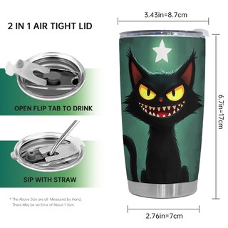 Foto 2 | Foto 2 | Taza De Café Tumbler Oasisdream De Acero Inoxidable 600 Ml - Venta Internacional.