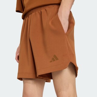 Foto 4 | Foto 4 | Shorts Soft Lux Adidas Café Hombre