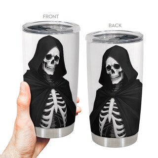 Foto 1 | Foto 1 | Taza De Café Tumbler Oasisdream De 600 Ml Con Estampado De Esqueletos - Venta Internacional.