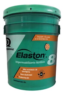 Foto 1 | Foto 1 | Imperquimia Elaston 8 Rojo 19l. Acabado Mate