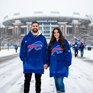 Foto 3 | Foto 3 | Poncho Nfl Reversible Buffalo Bills para Hombre