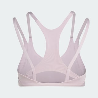 Foto 8 | Foto 8 | Top Deportivo De Tiras Optime Workout De Soporte Ligero Adidas Violeta Mujer