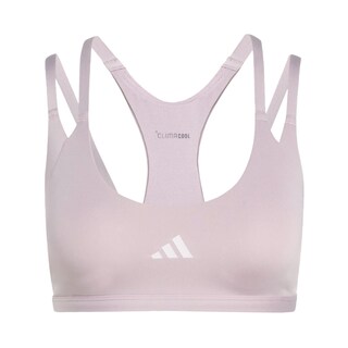 Foto 2 | Foto 2 | Top Deportivo De Tiras Optime Workout De Soporte Ligero Adidas Violeta Mujer