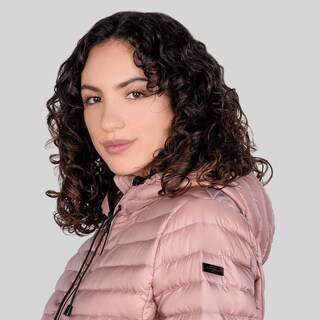 Foto 5 | Foto 5 | Chamarra Larga Capitonada Para Mujer Con Capucha Greenlander Rosa Claro