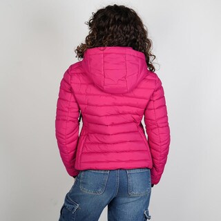 Foto 6 | Foto 6 | Chamarra Capitonada Para Mujer Con Cuello Alto Y Gorro Desmontable Greenlander Rosa