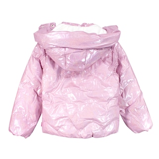 Foto 2 | Foto 2 | Chamarra Capitonada Barbie Rosa con Brillos Tornasol para Niña