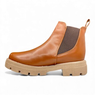 Foto 4 | Foto 4 | Botas Chelsea de Cuero Marrón para Niña