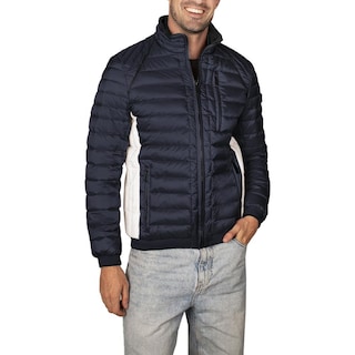 Foto 2 | Foto 2 | Chamarra Capitonada Para Hombre Con Bolsa En Pecho Greenlander Azul Marino