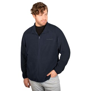 Foto 1 | Foto 1 | Chamarra De Fleece Plus Size Para Hombre Con Bolsillos Y Mangas Raglan Greenlander Azul Marino