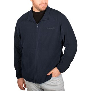 Foto 2 | Foto 2 | Chamarra De Fleece Plus Size Para Hombre Con Bolsillos Y Mangas Raglan Greenlander Azul Marino