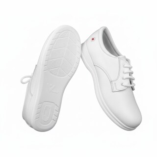 Foto 6 | Foto 6 | Zapatos Confort Big Apple de Piel 920 Blancos para Mujer