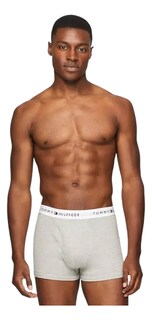 Foto 4 | Foto 4 | Boxer Tommy Hilfiger Trunks 3 Pz Tri Color Algodón Hombre