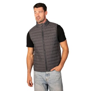 Foto 2 | Foto 2 | Chaleco Capitonado Para Hombre Con Bolsillos Y Empacable Greenlander Gris