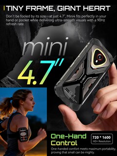 Foto 3 | Foto 3 | Smartphone Cubot Kingkong Mini 4 128GB 6GB RAM Negro