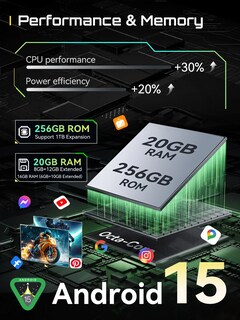 Foto 4 | Foto 4 | Smartphone Cubot Kingkong Mini 4 128GB 6GB RAM Negro