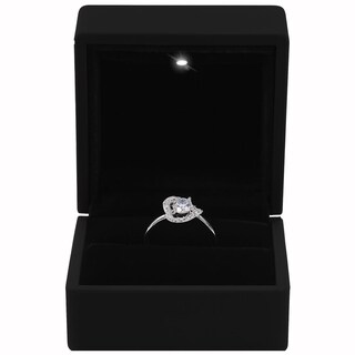 Foto 3 | Foto 3 | Estuche Con Luz Para Anillo Ventdepot Mxucx-005 5piezas Negro