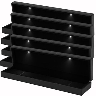 Foto 2 | Foto 2 | Caja De Terciopelo Interior Ventdepot Mxurw-005 5piezas Negro