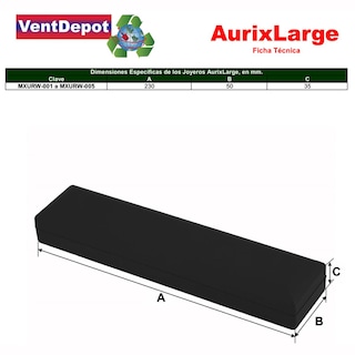 Foto 5 | Foto 5 | Estuche Negro Mate Elegante Ventdepot Mxurw-002 2piezas Negro