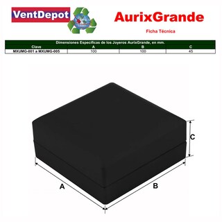 Foto 5 | Foto 5 | Caja Negra Led Para Pulsera Ventdepot Mxumg-005 5piezas Negro