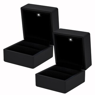 Foto 1 | Foto 1 | Estuche Elegante Para Anillo Ventdepot Mxucx-002 2piezas Negro