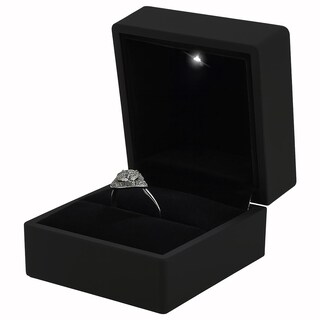 Foto 6 | Foto 6 | Estuche Elegante Para Anillo Ventdepot Mxucx-002 2piezas Negro