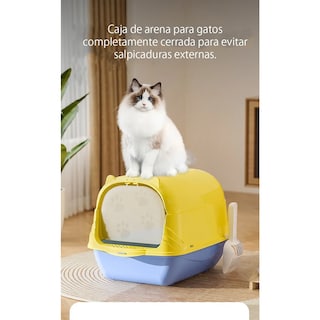 Foto 3 | Foto 3 | Arenero Para Gatos Anti Olores Eo Safe Imports Esi-23242 Amarillo